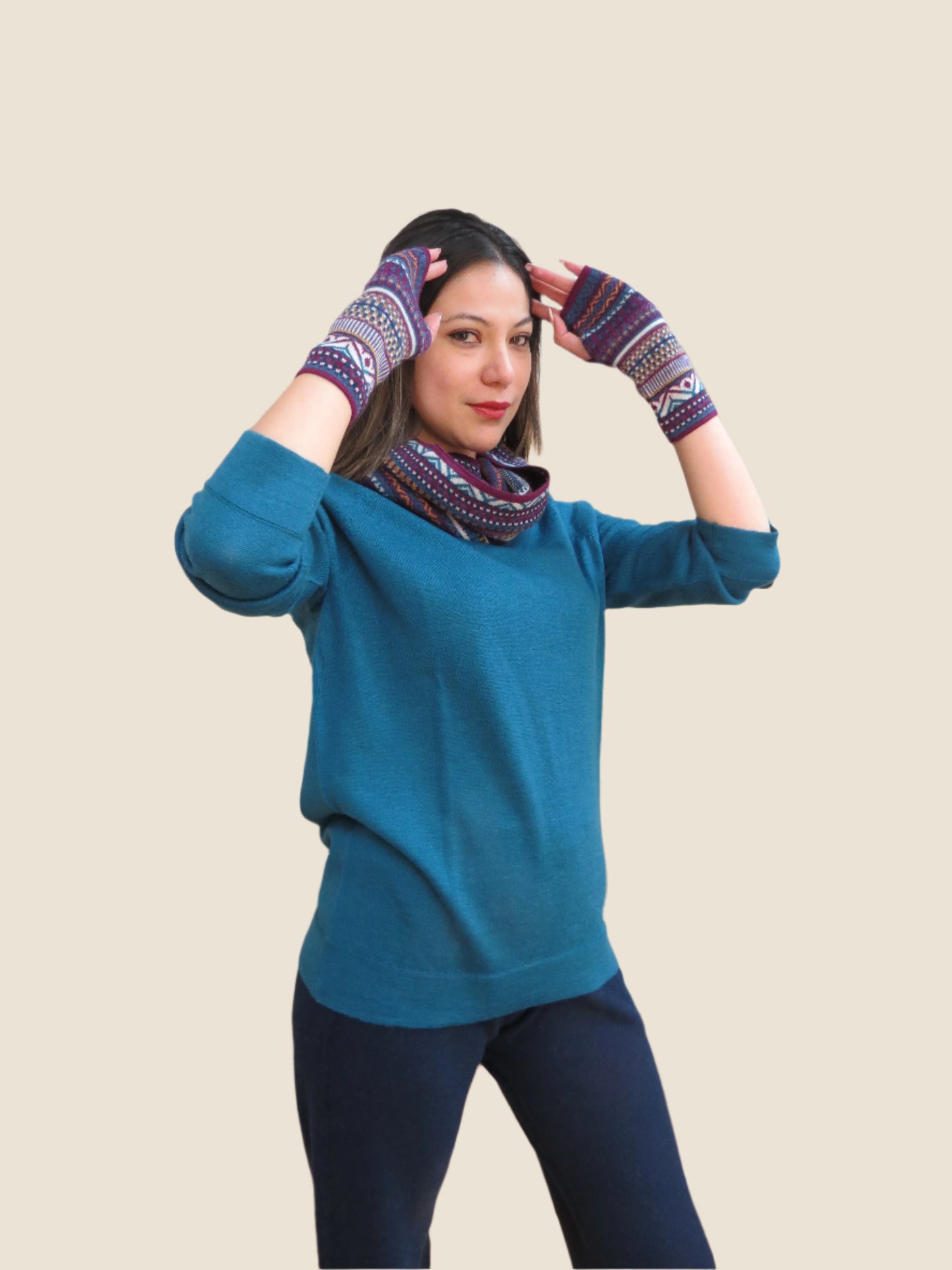 Neck gaiters (100% alpaca)